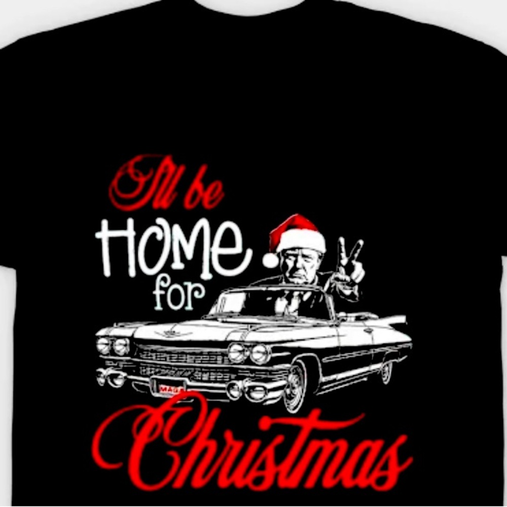 Donald Trump President Home for the holidays Christmas shirt